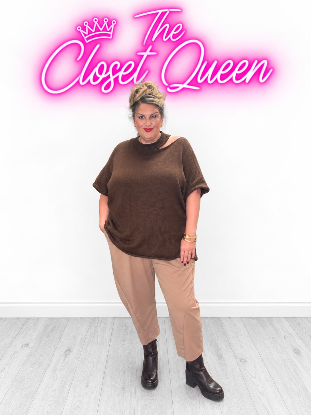 Slit Shoulder Jumper
