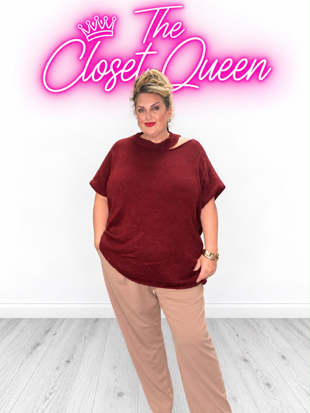Slit Shoulder Jumper