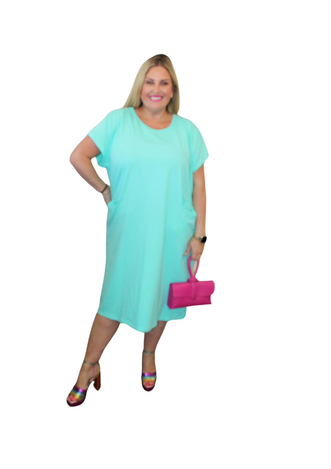 Straight Cut Dress Curve