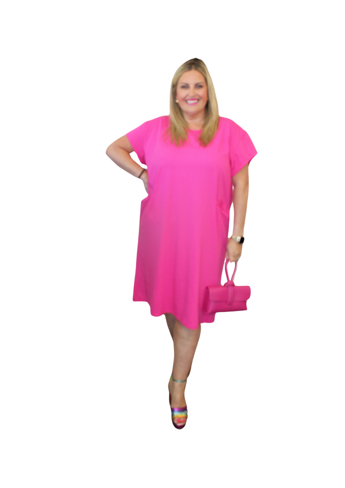 Straight Cut Dress Curve