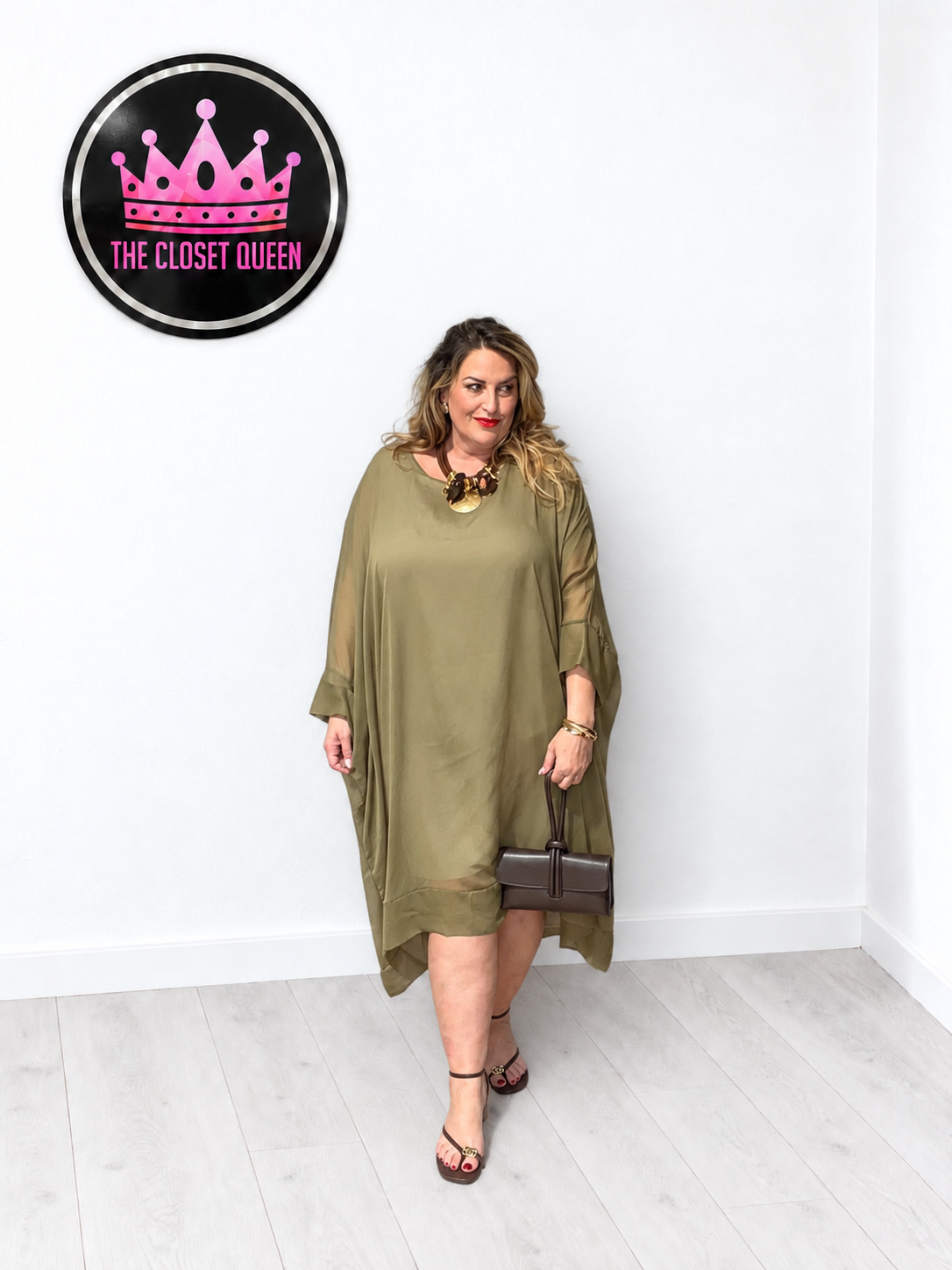 Polly Drape Dress