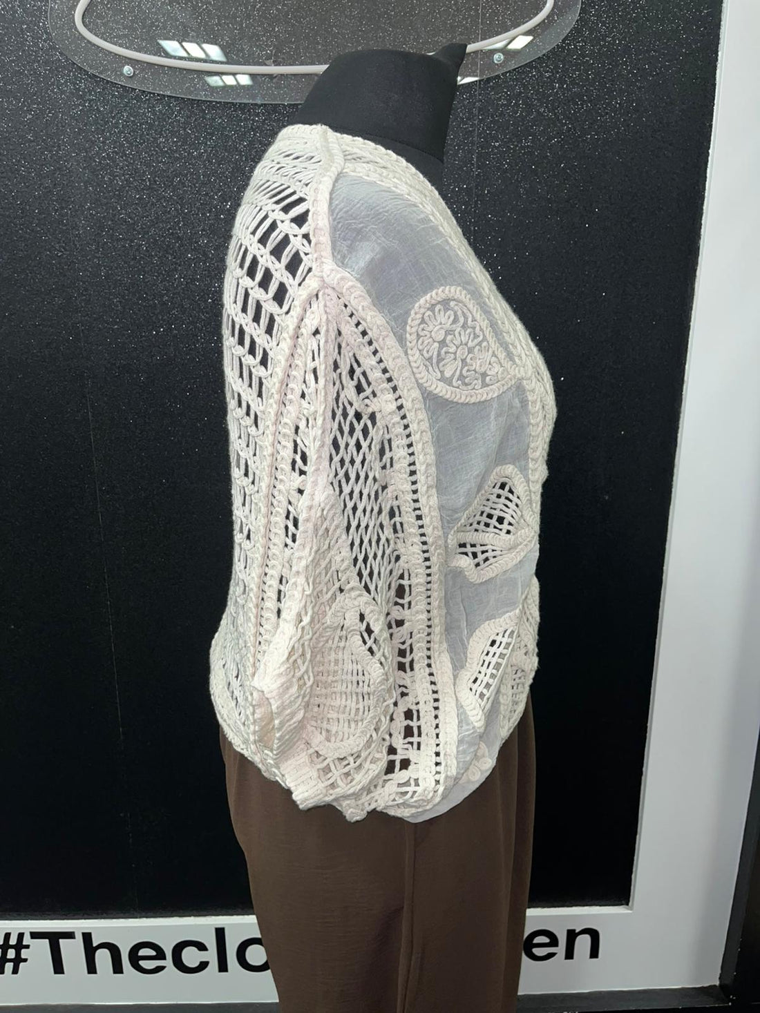Natalia Crochet Jacket