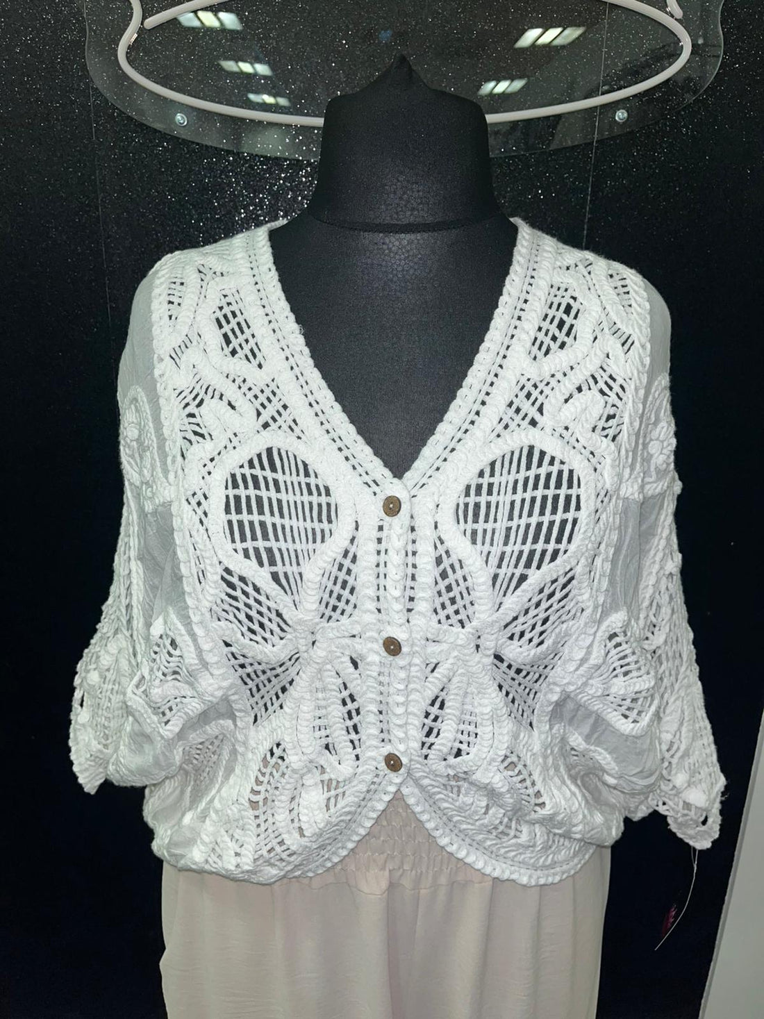 Natalia Crochet Jacket