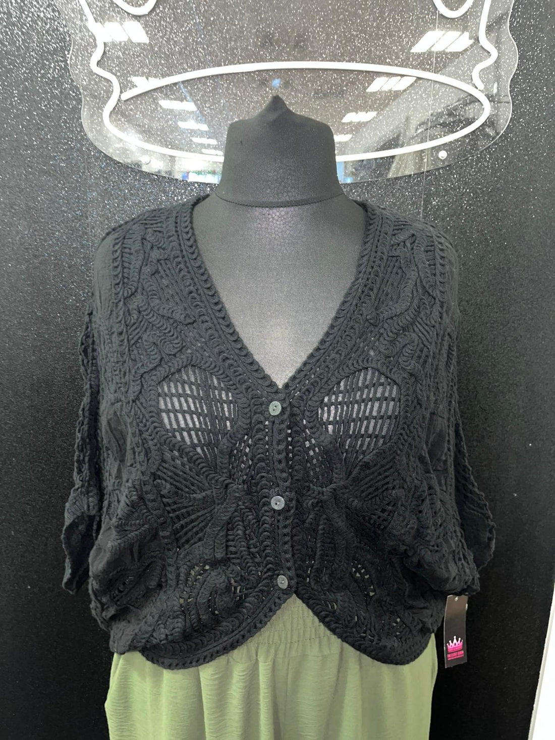Natalia Crochet Jacket