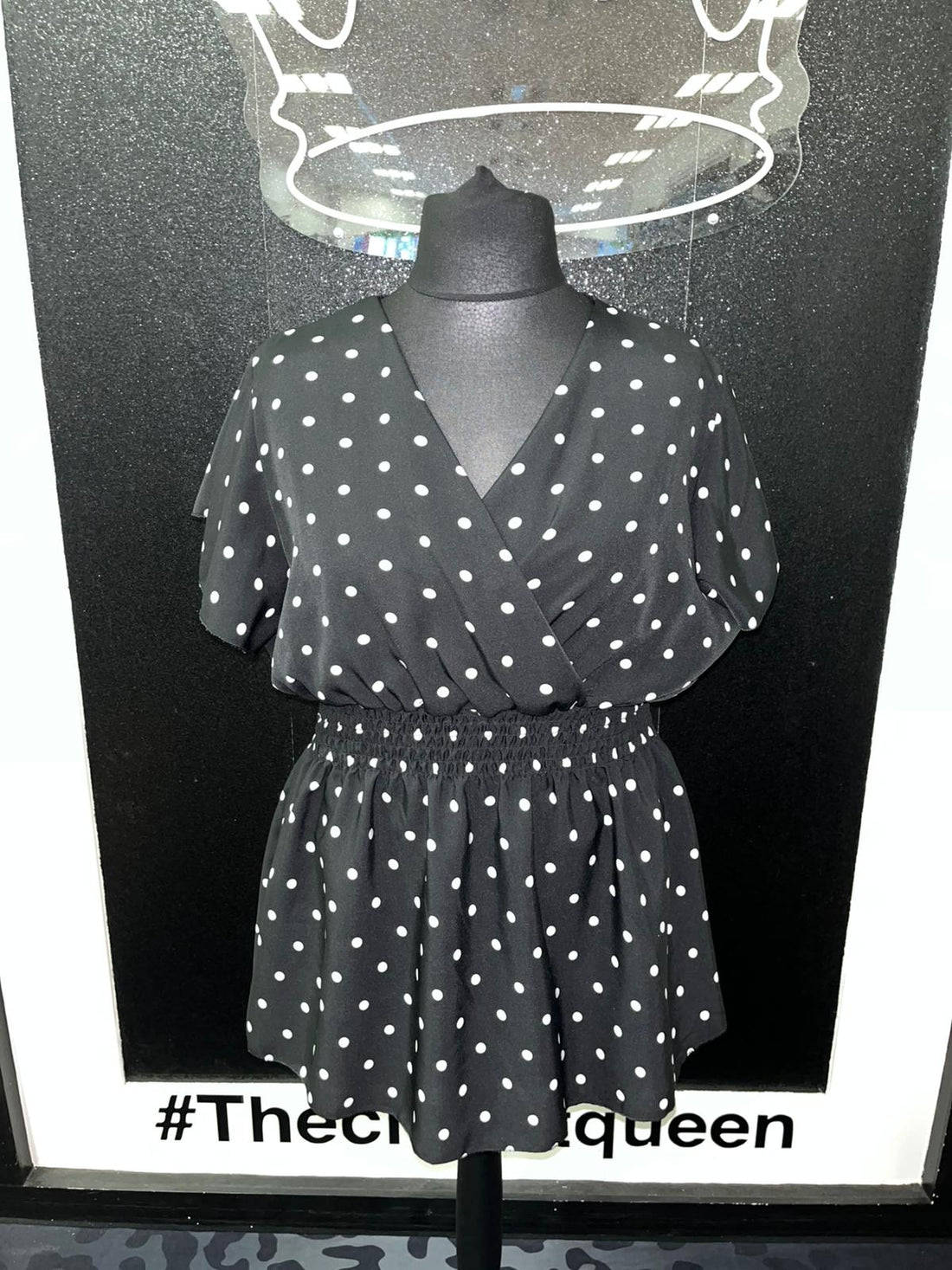 Lassi Wrap Style Top Polka