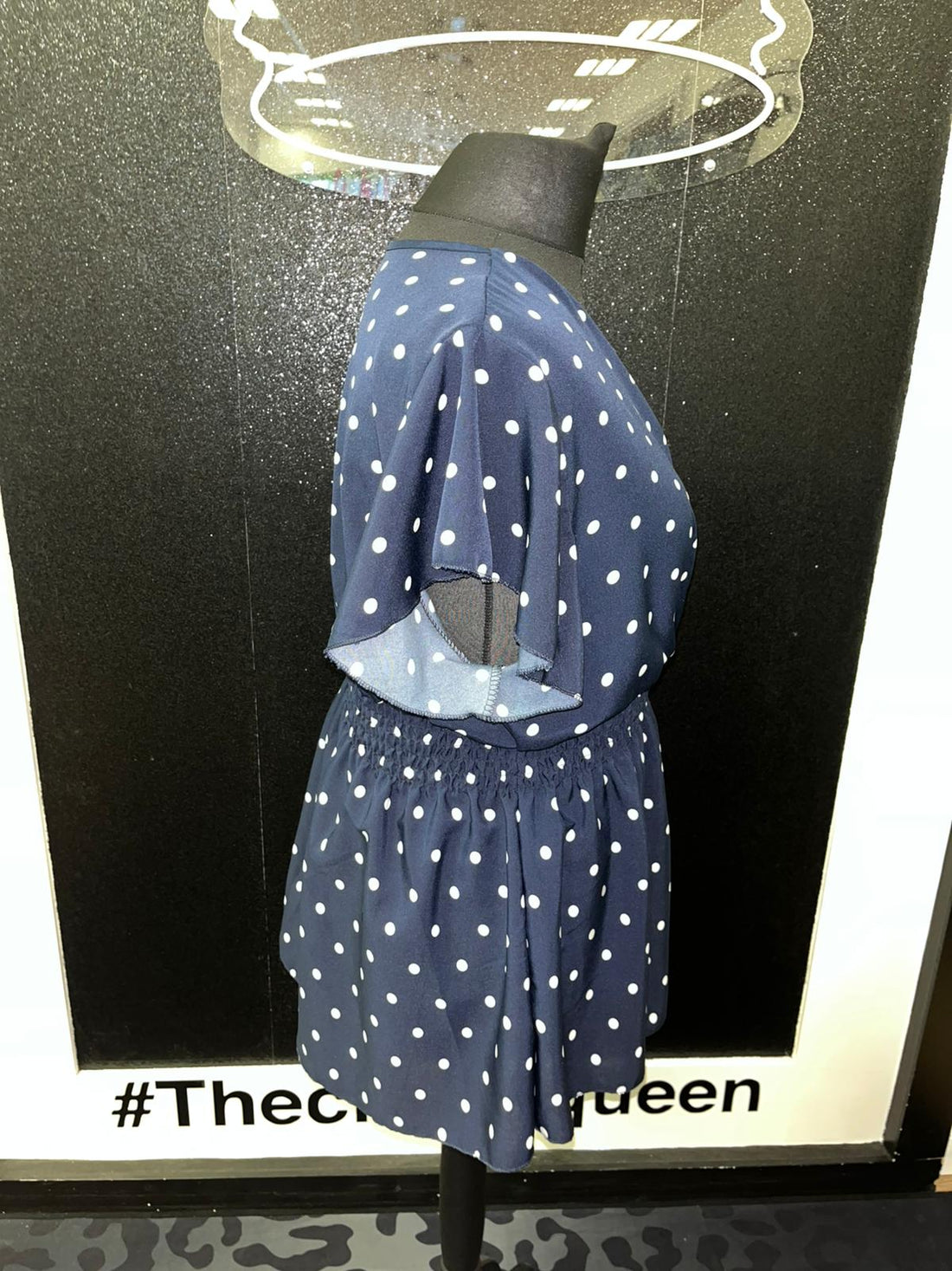 Lassi Wrap Style Top Polka