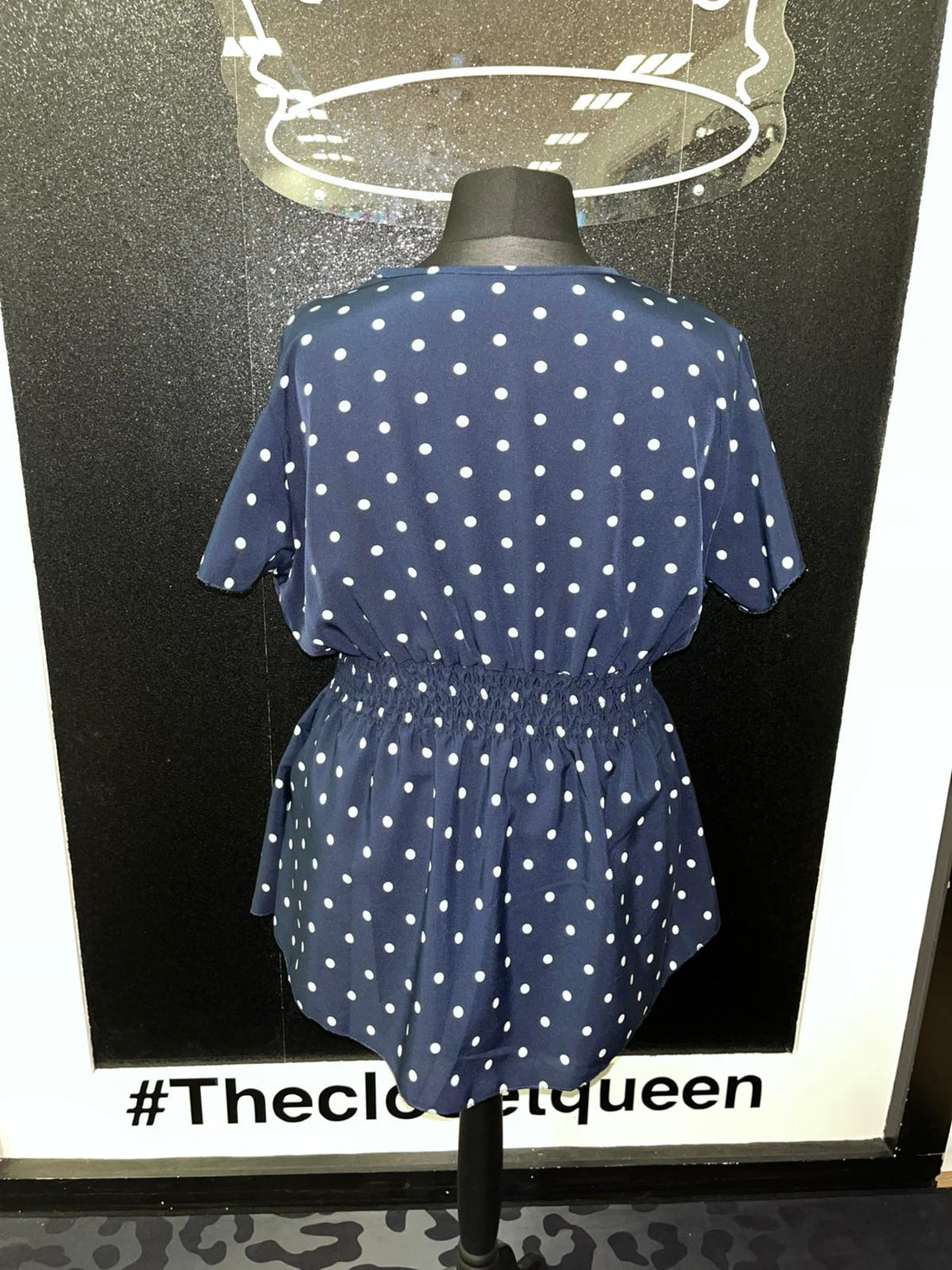 Lassi Wrap Style Top Polka