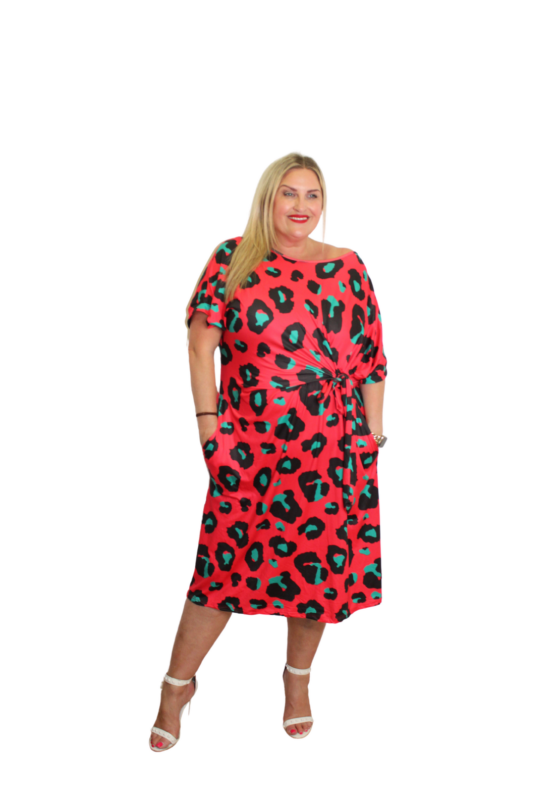 Wilma T-shirt Dress Bold Animal