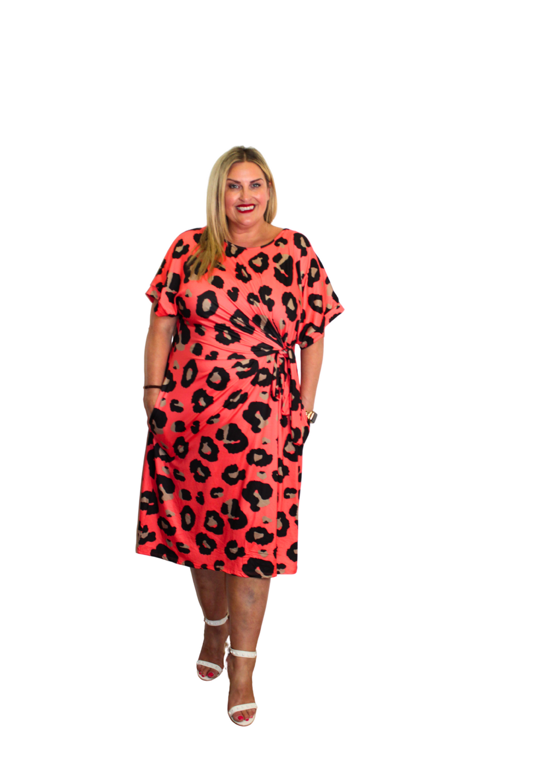Wilma T-shirt Dress Bold Animal