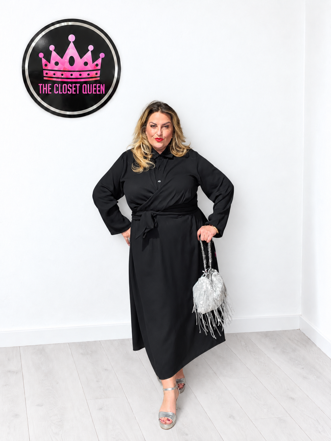 Wrap Around Shirt Dress
