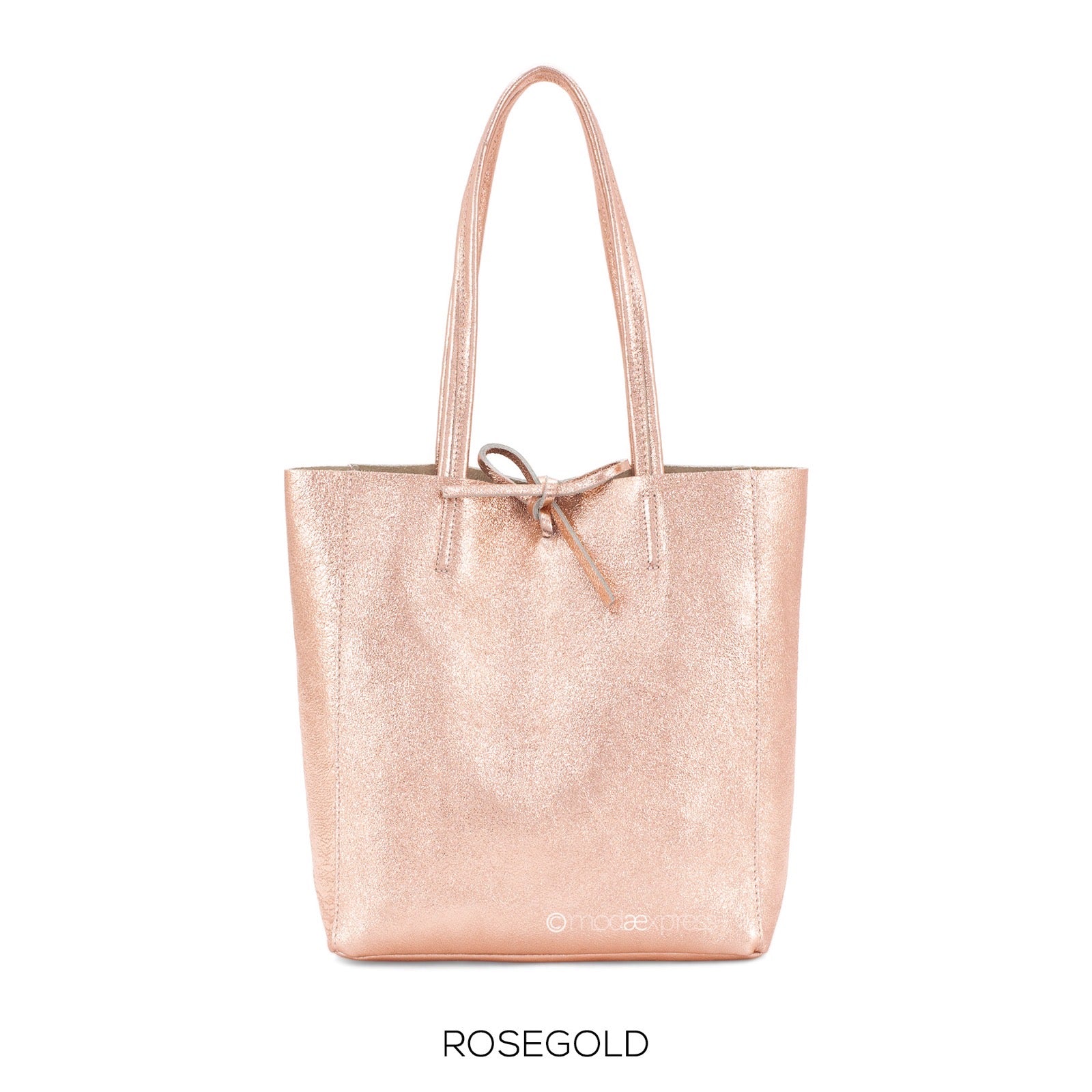 Rose shop gold tote