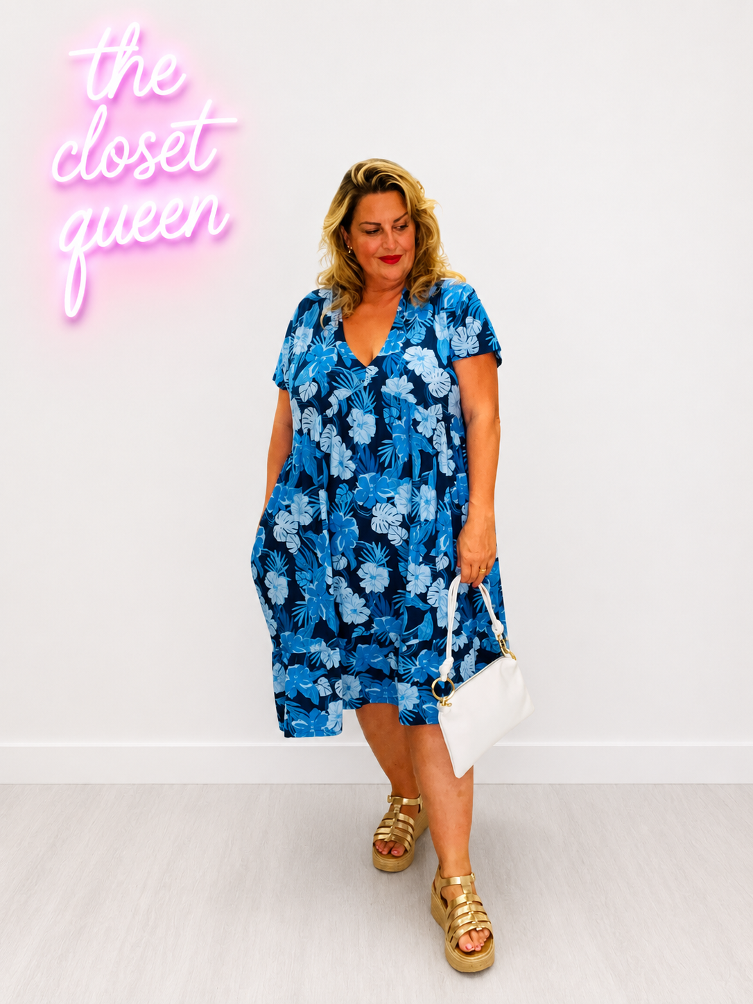 Blue Hawaii Dress