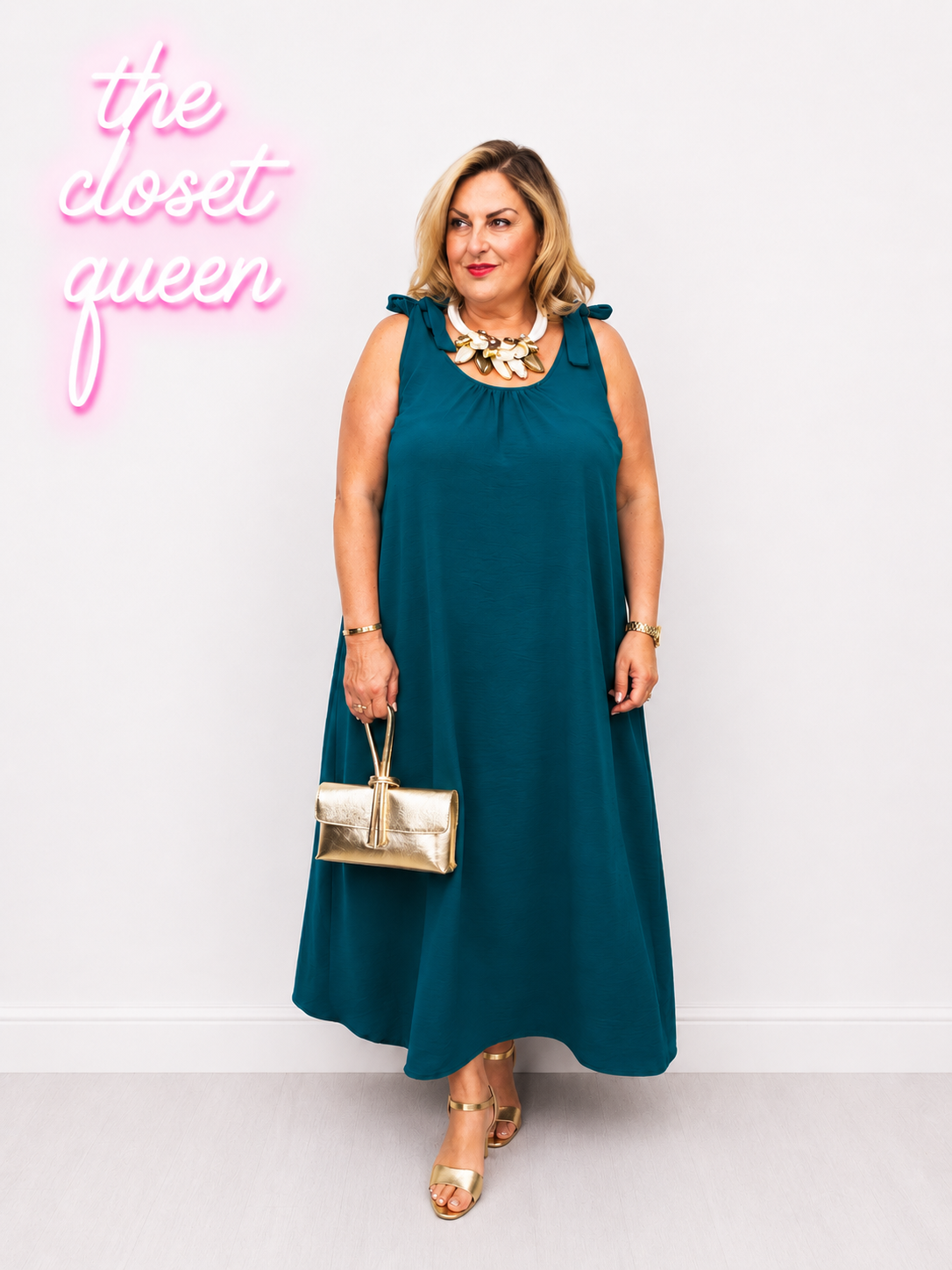 Bow Tie Maxi Dress