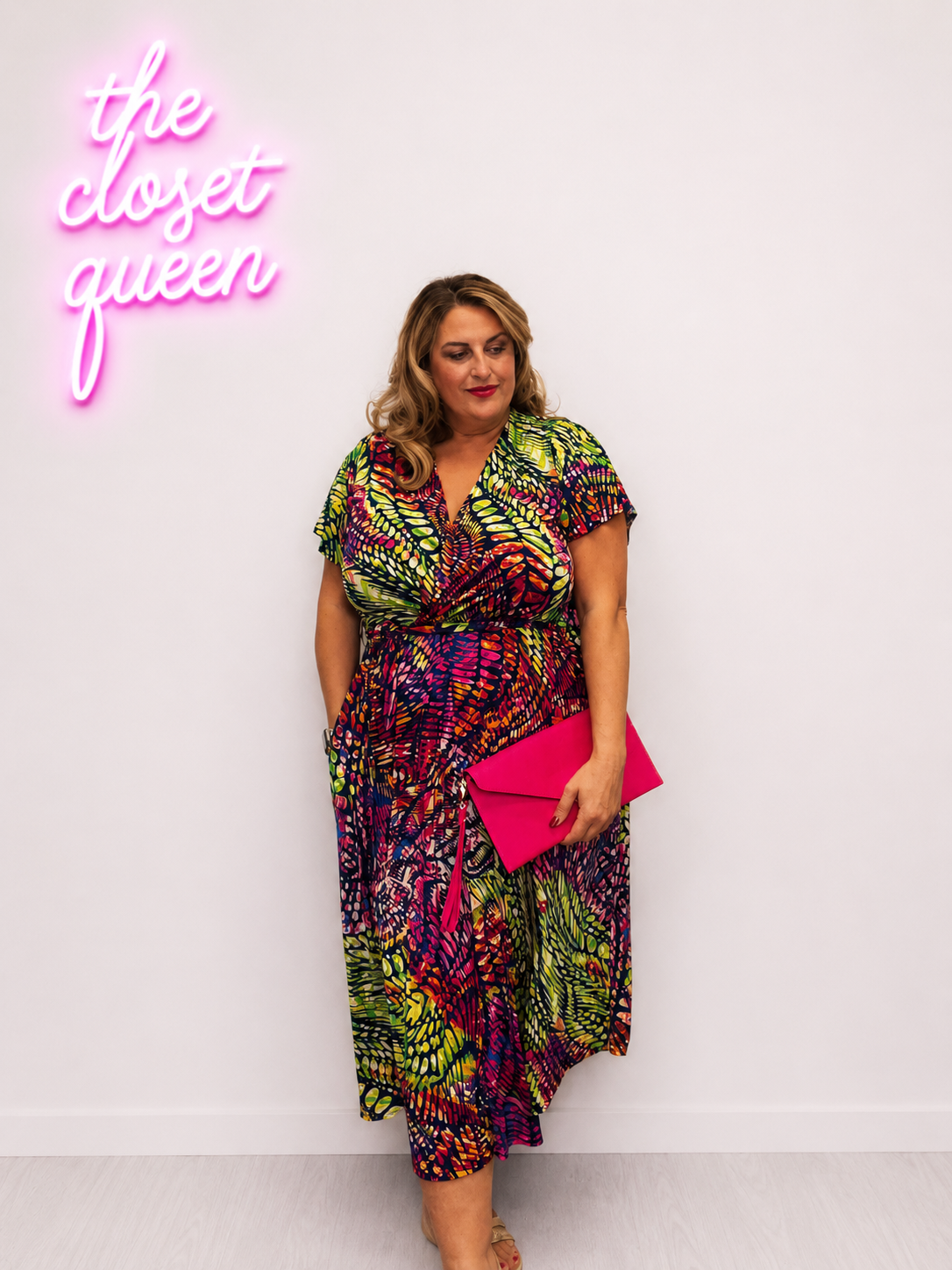 Capri Dress Peacock