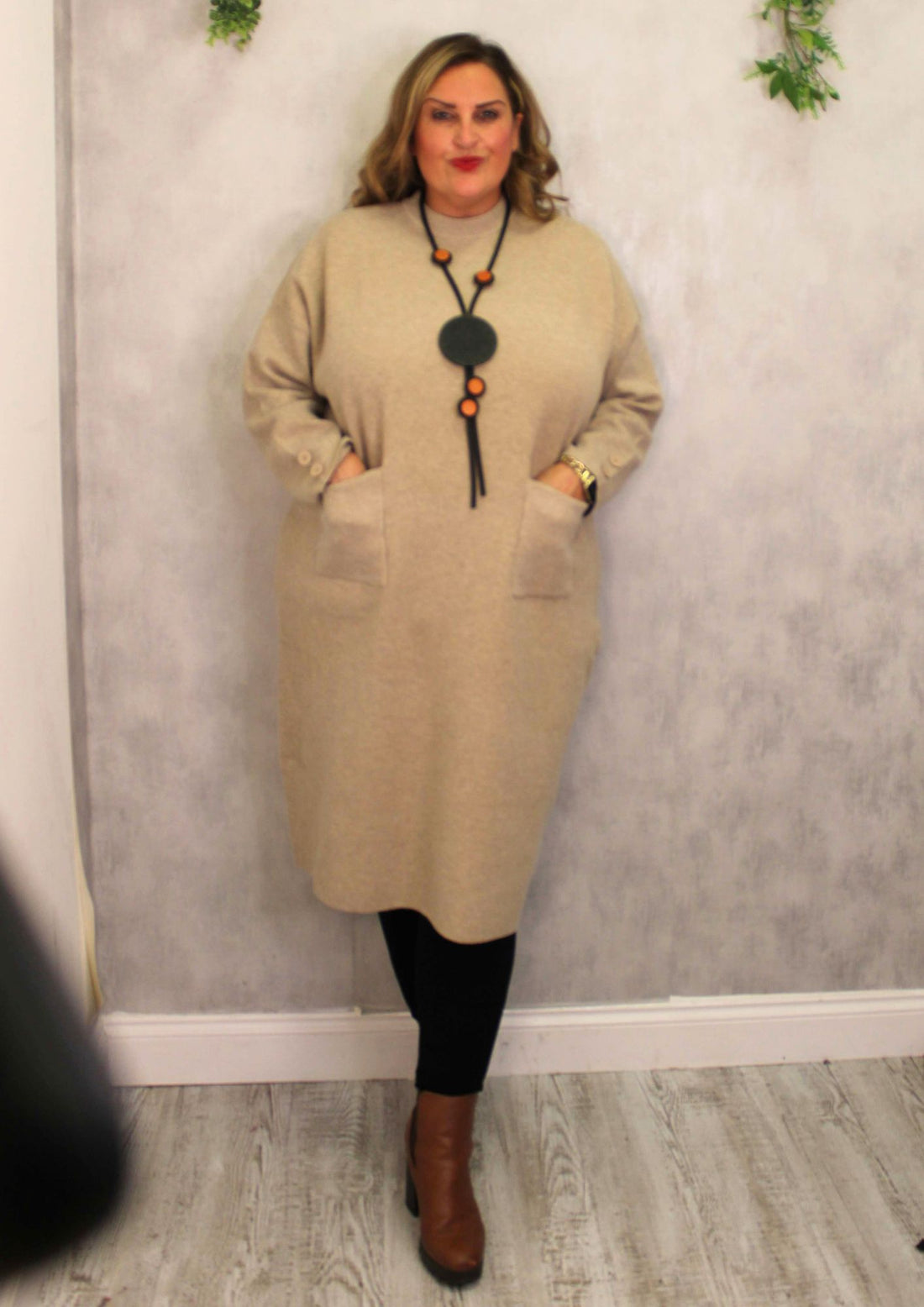 Cocoon Luxury Jumper Dress