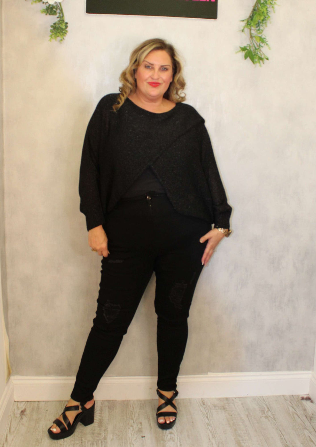 Cross Over Jumper Glitz