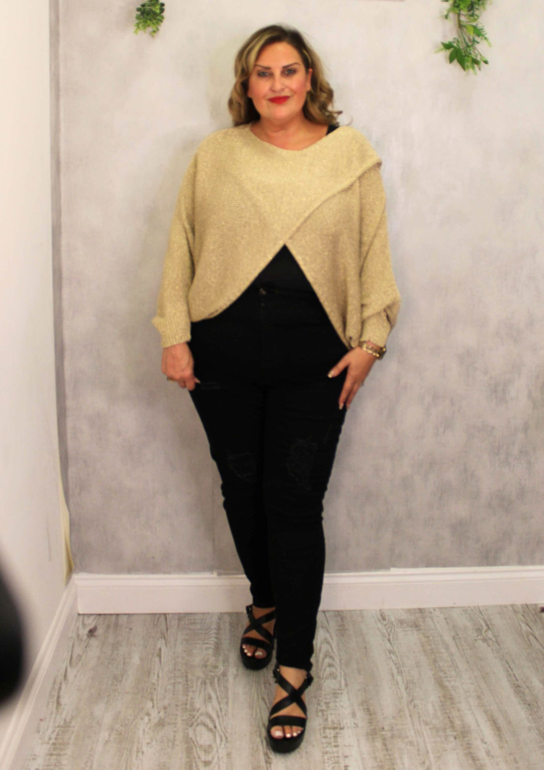 Cross Over Jumper Glitz