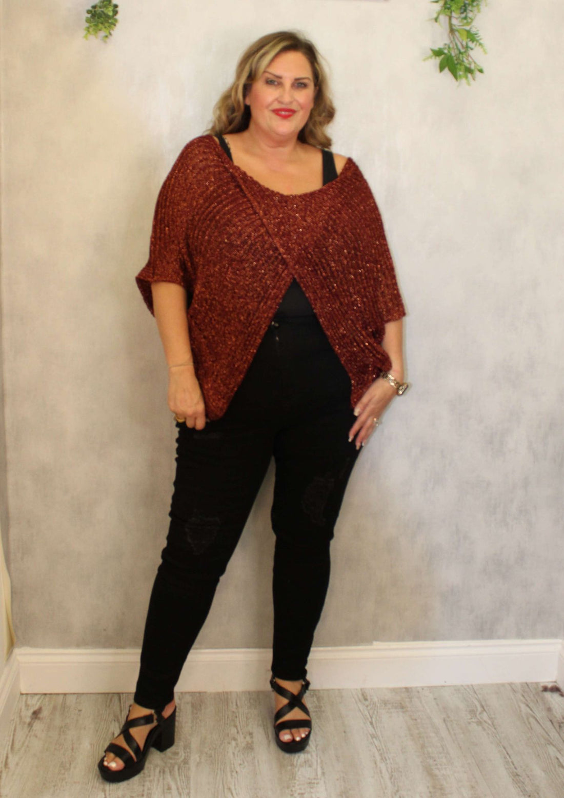 Cross Over Jumper Glitz