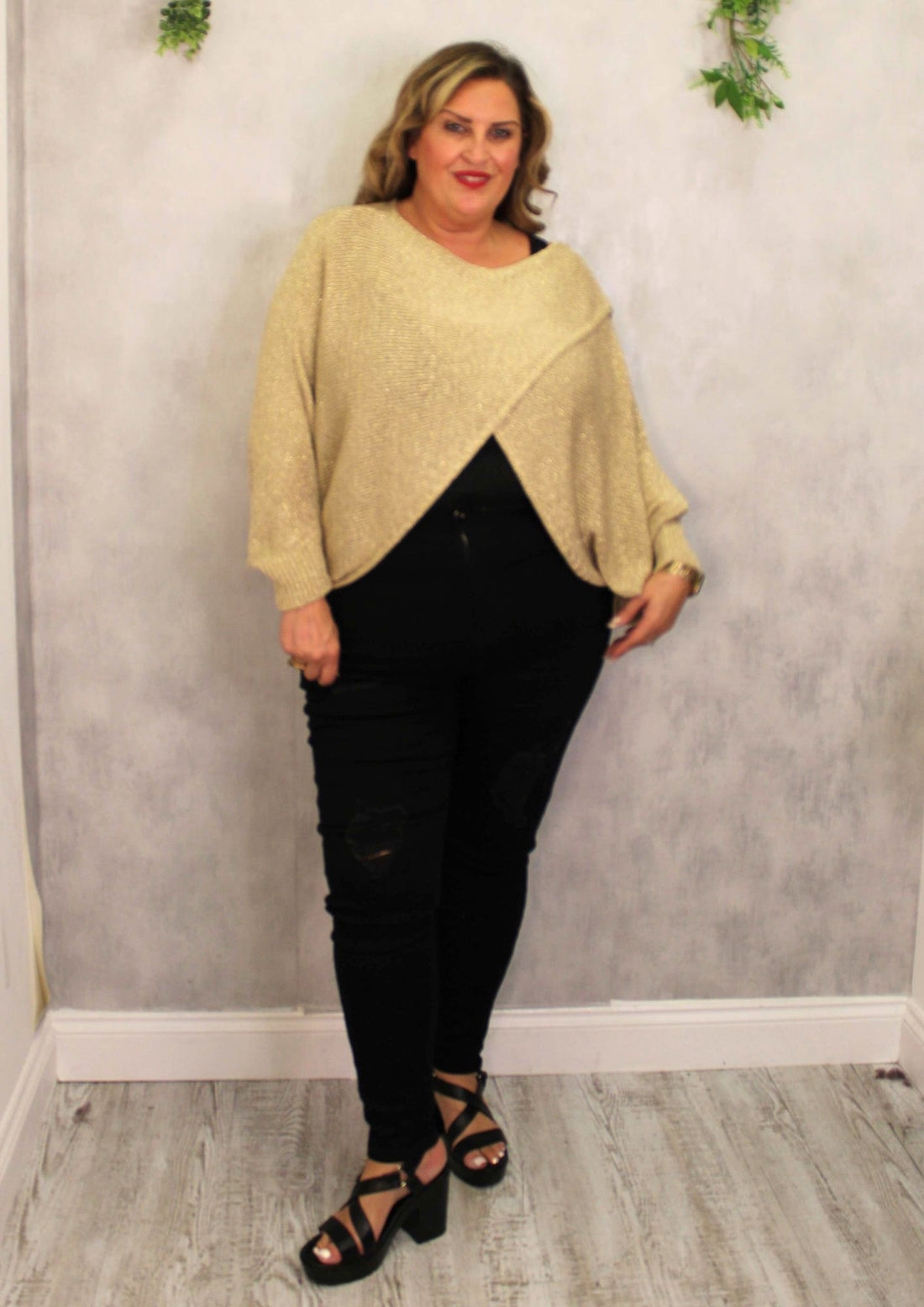 Cross Over Jumper Glitz