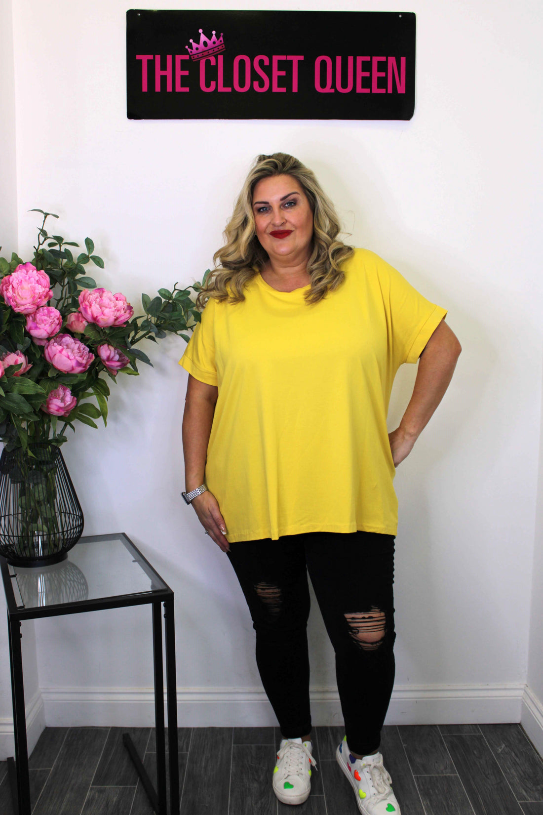 Cut Back TShirt The Closet Queen