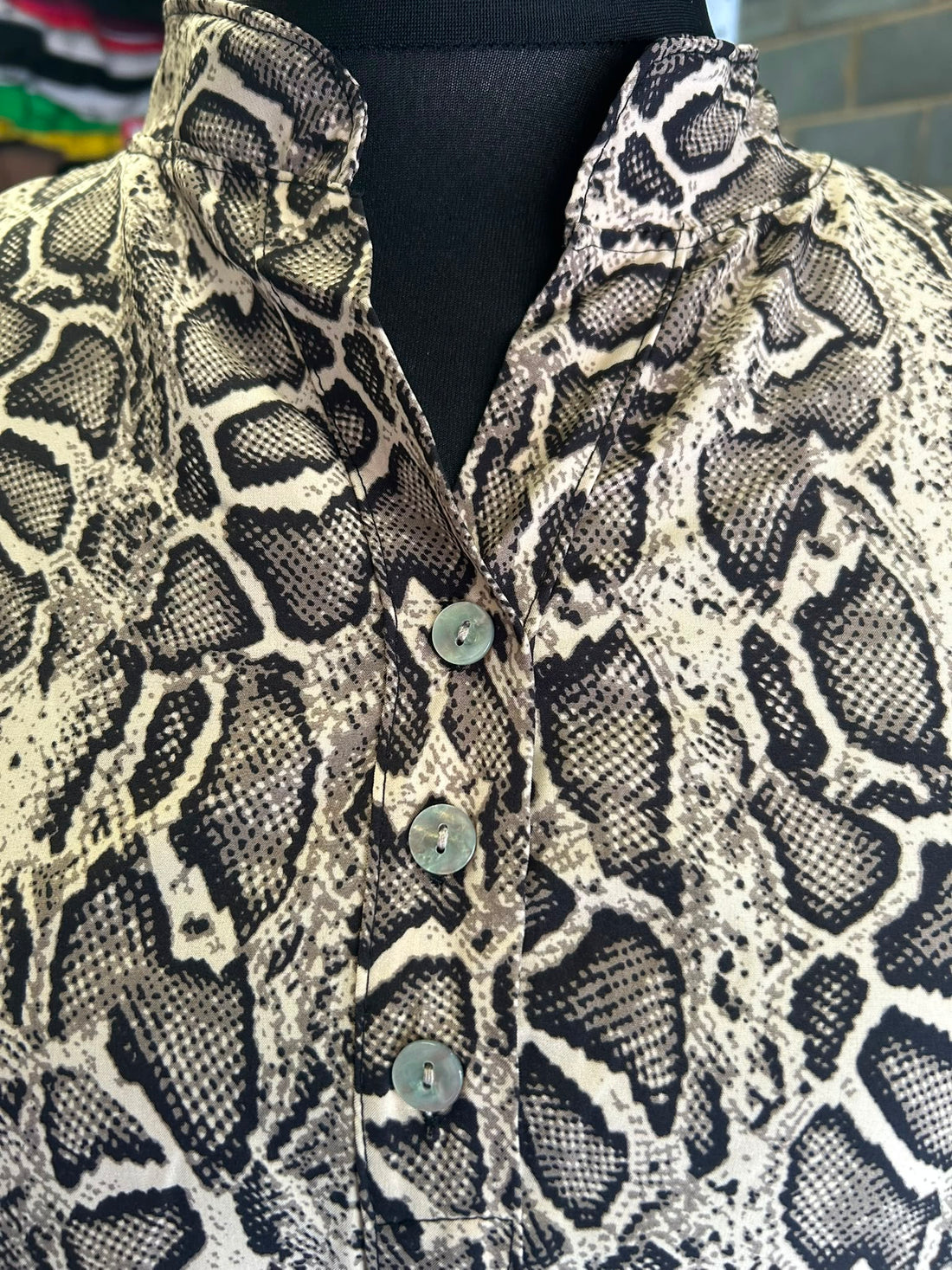 Epaulette Animal Top Snake