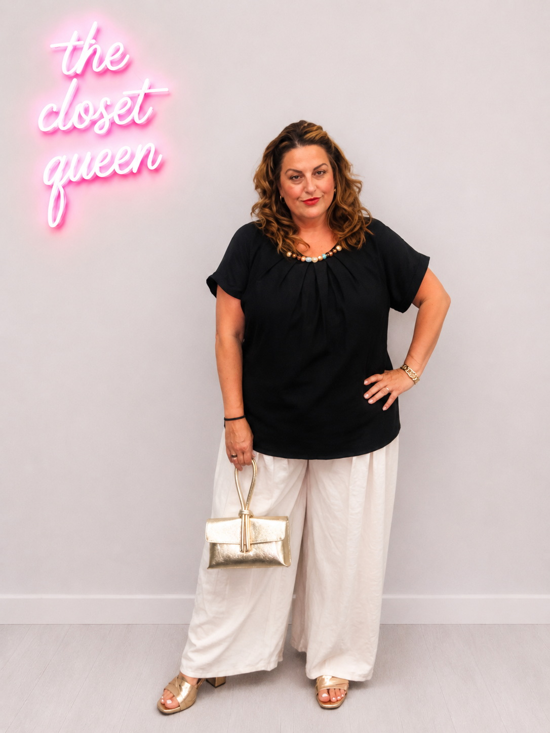 Beady Belt Top