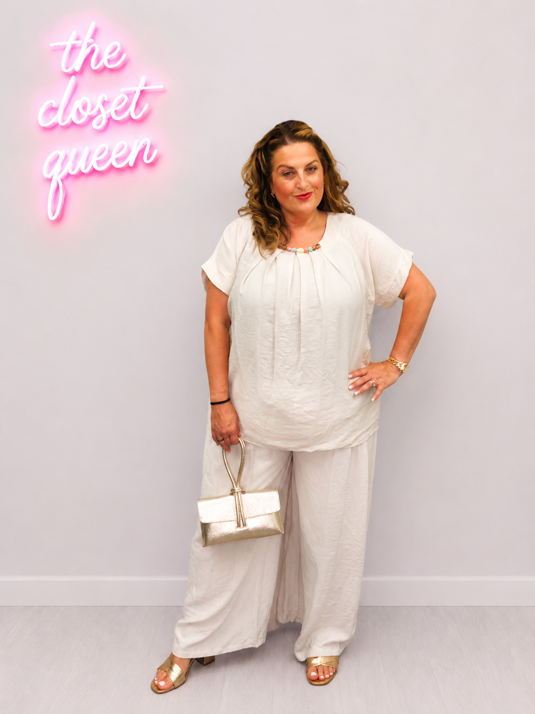 Beady Belt Top