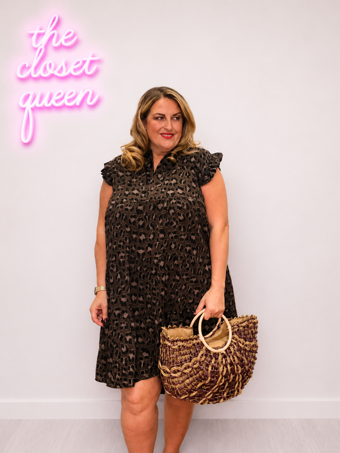 Frill Sleeve Mary Jane Animal