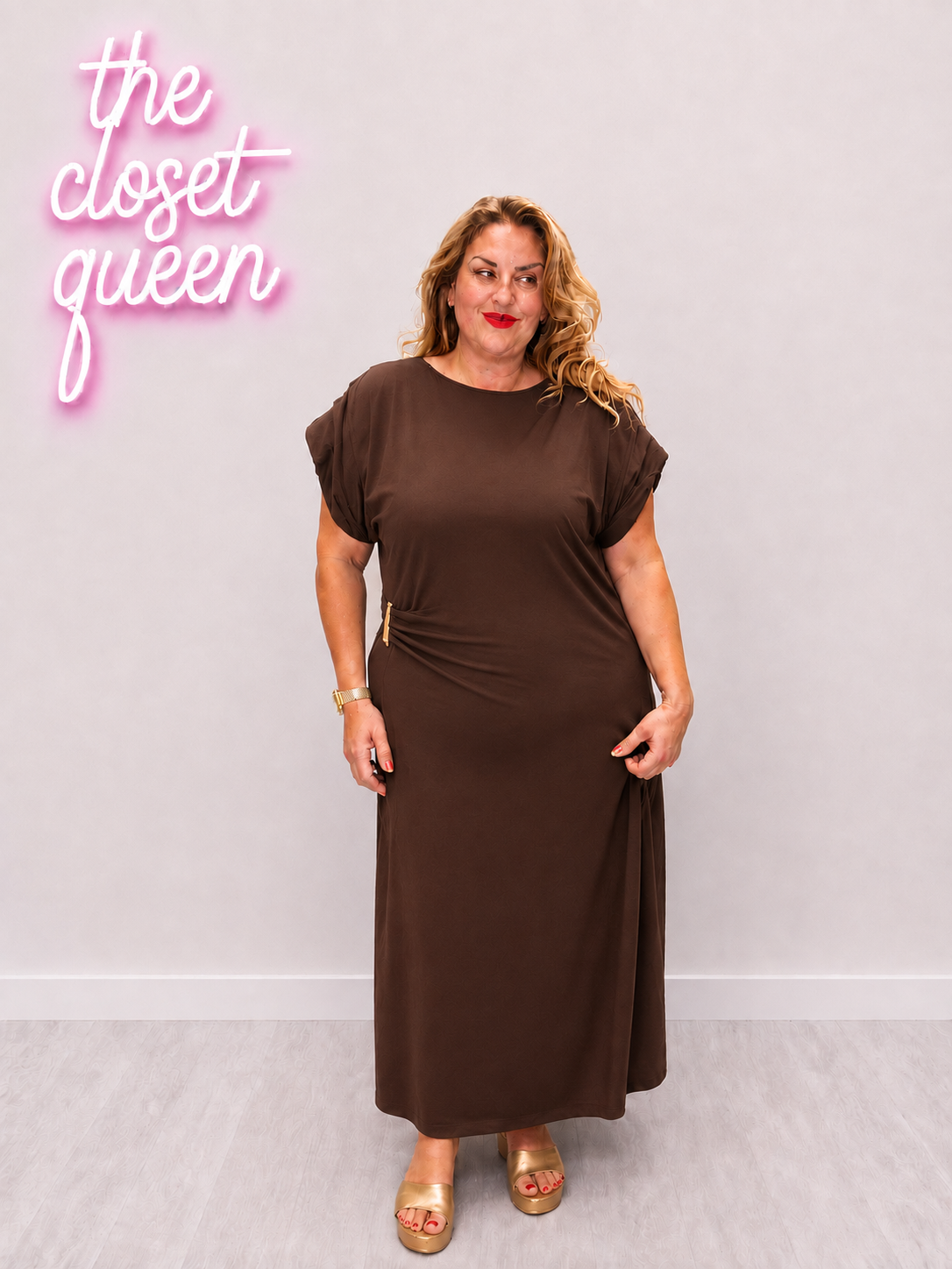 Glamour Gather Dress