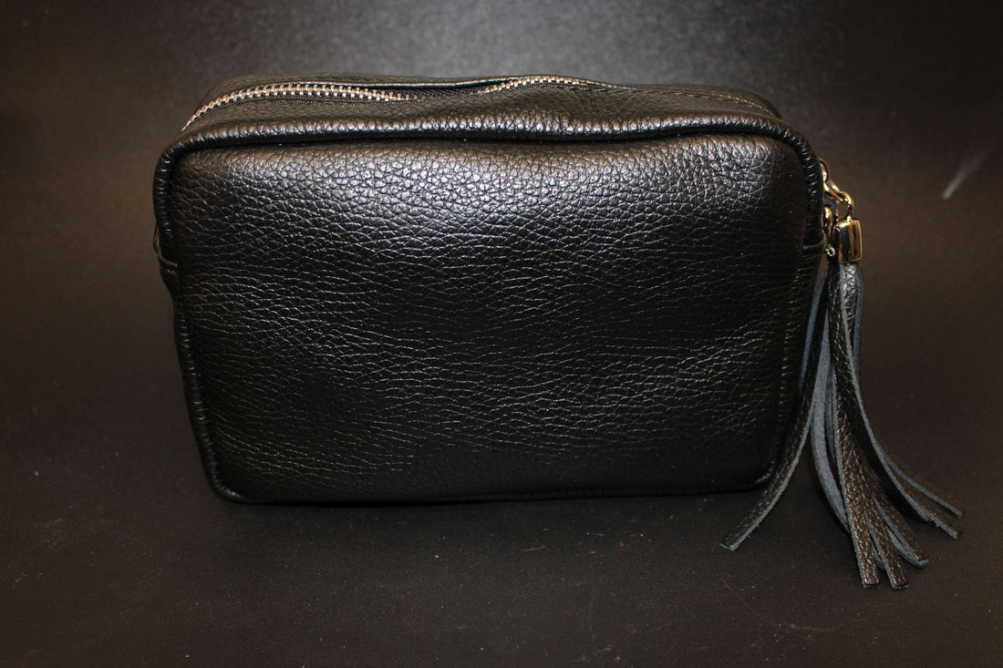 Leather Oblong Bag