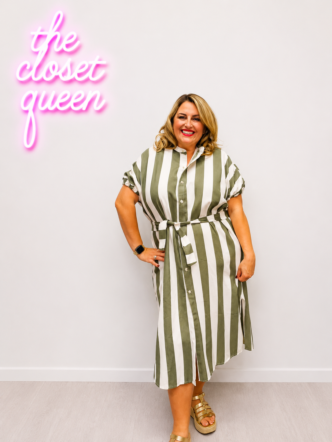 Linen Pukka Sleeve Shirt Dress