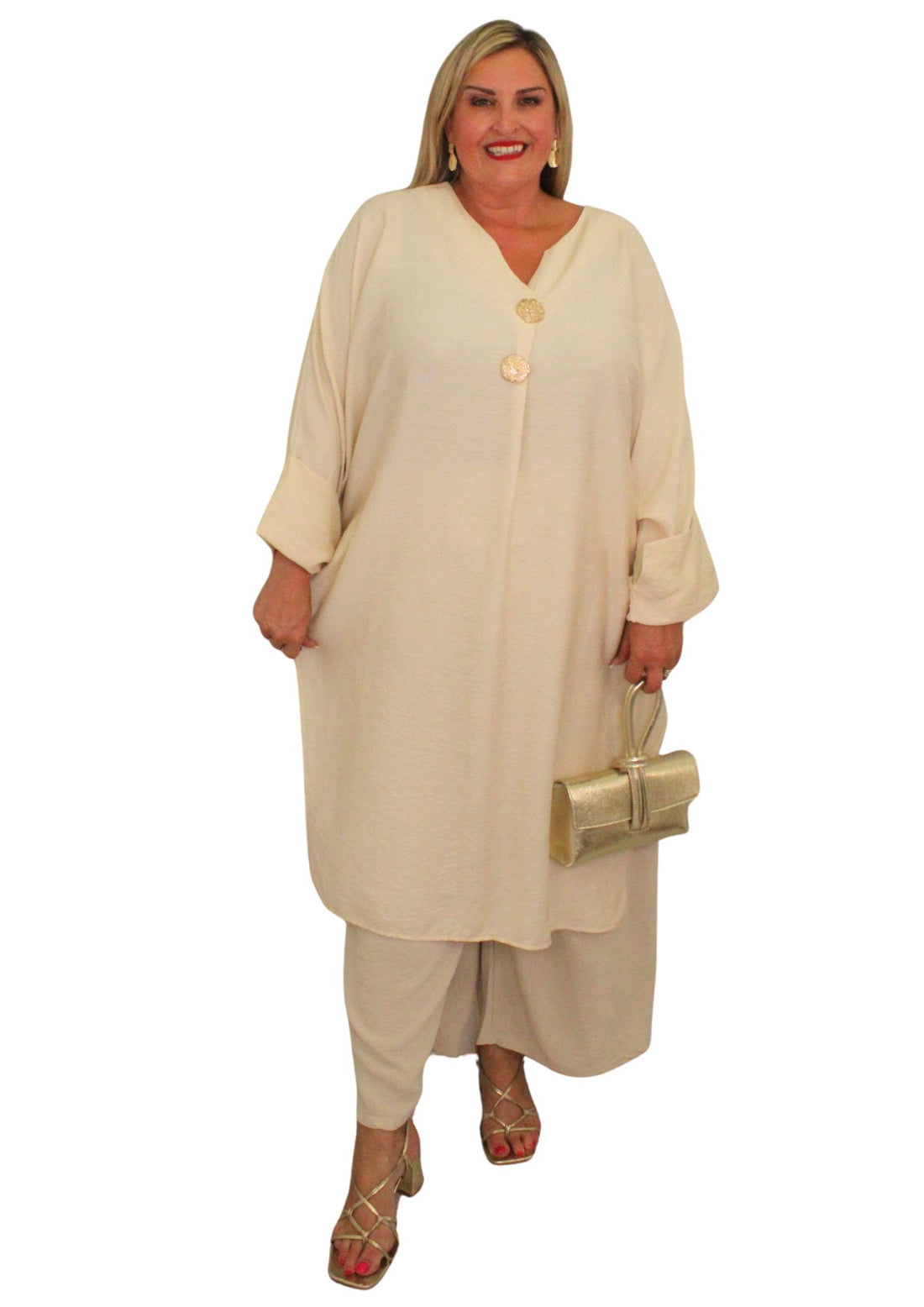 Medallion Button Tabard