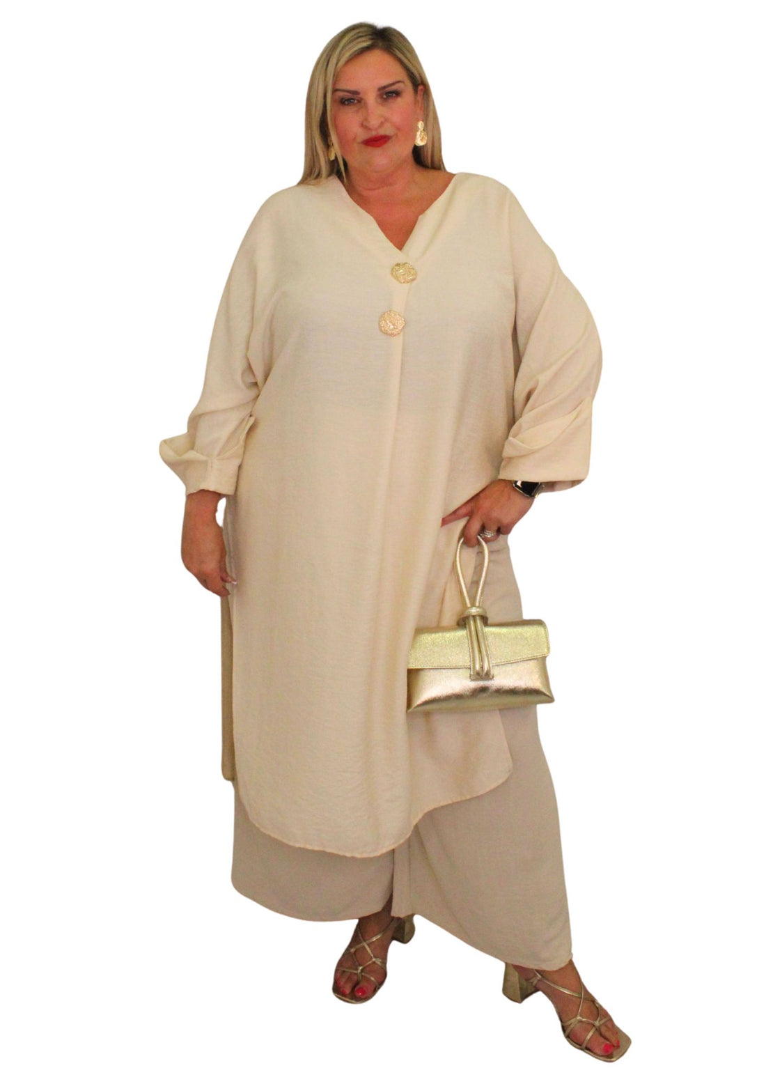 Medallion Button Tabard