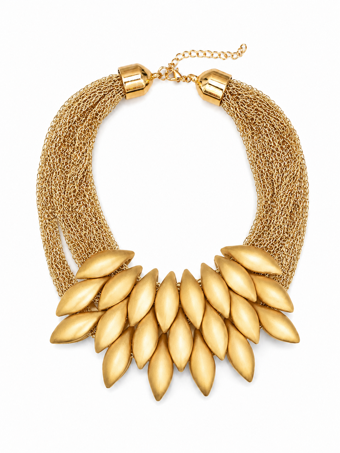 Mesh Bead Necklace