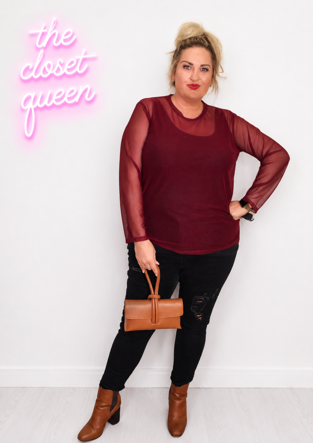 Mesh Top Plain