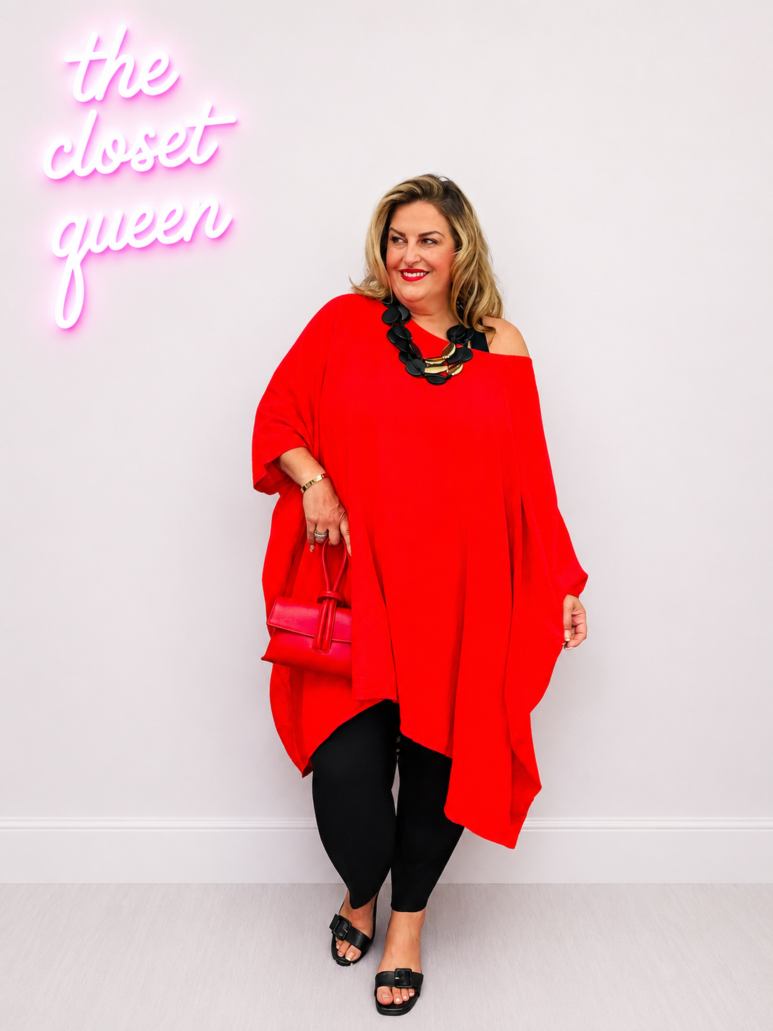 Oversize Drape Tunic