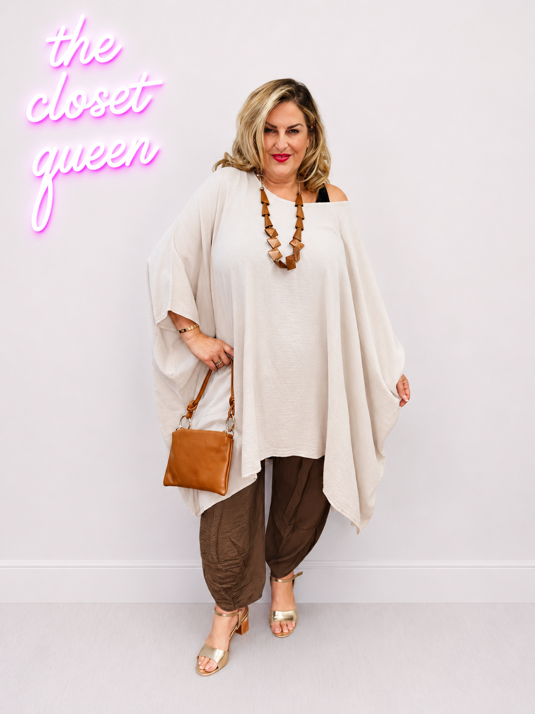 Oversize Drape Tunic