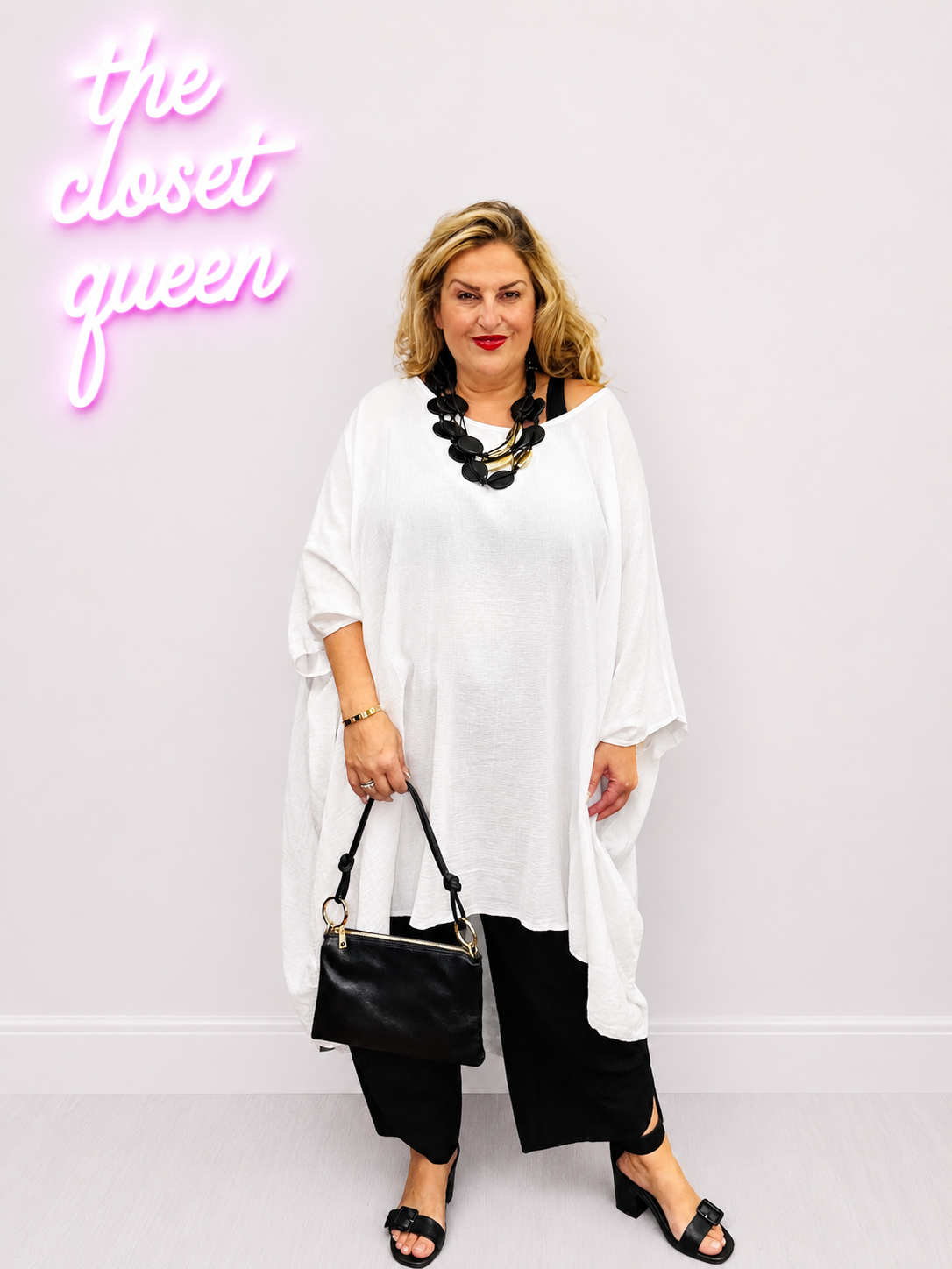 Oversize Drape Tunic