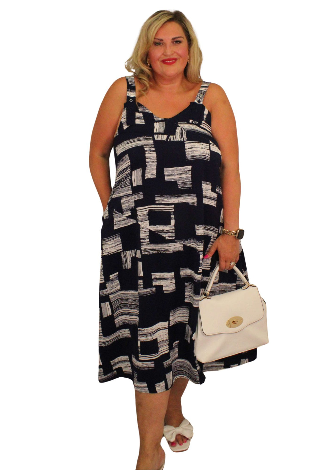 Pinny Dress Block Line