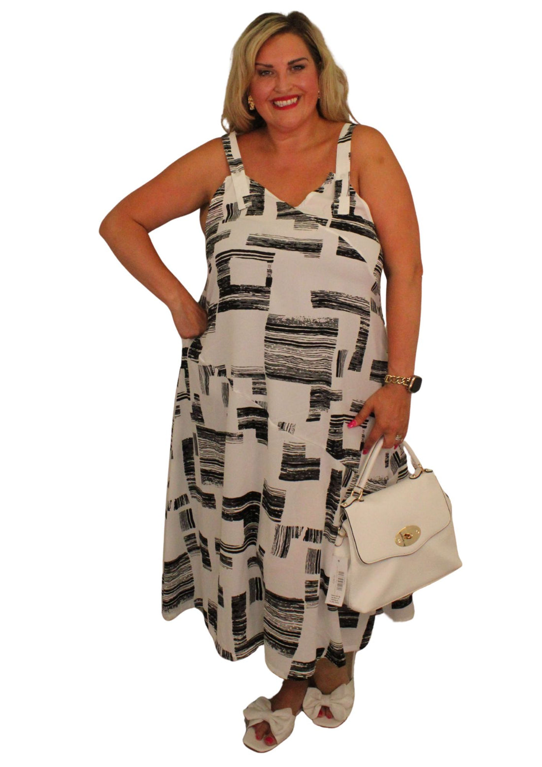 Pinny Dress Block Line