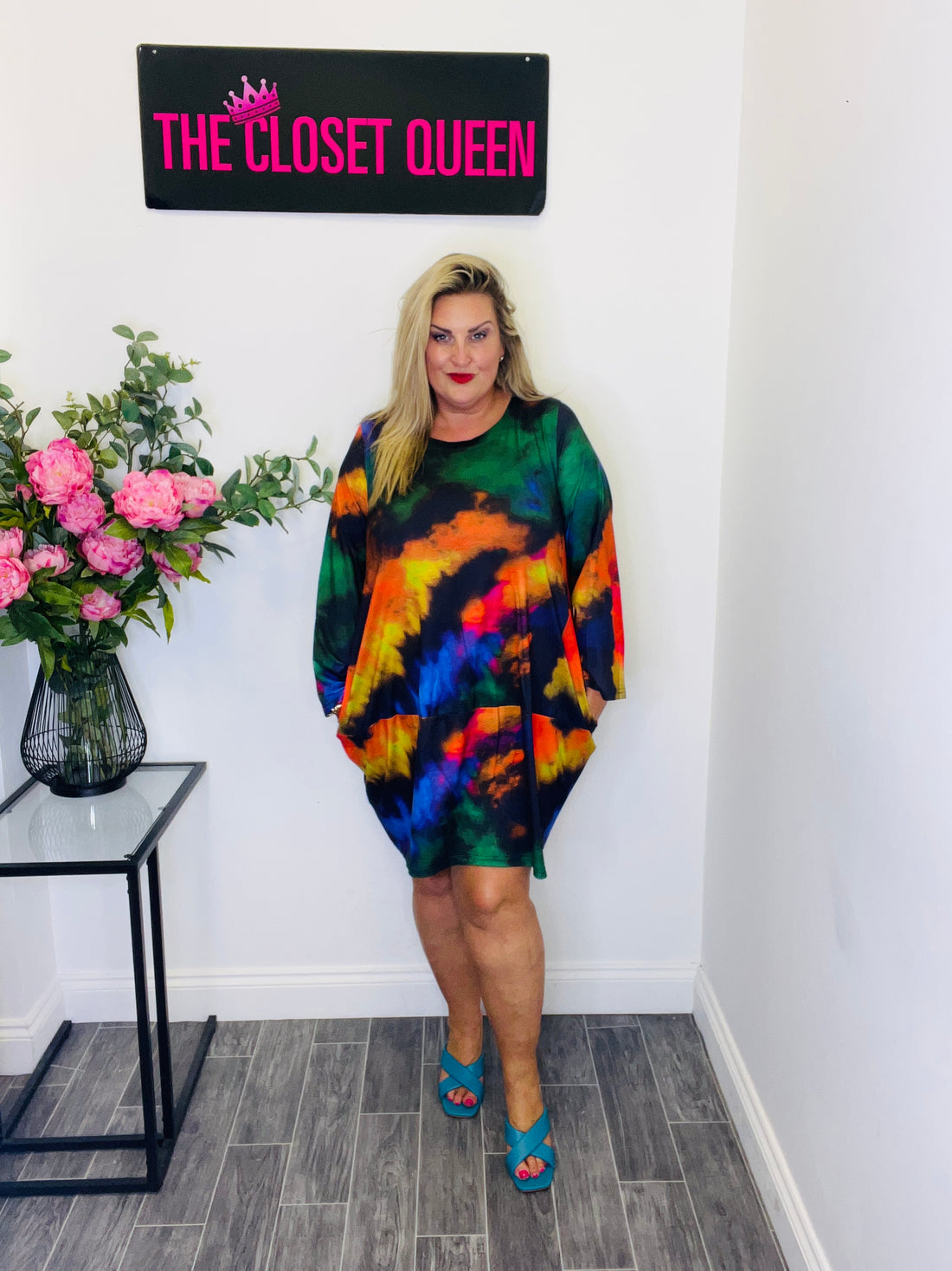 Powder Paint Dress By Bella Blue