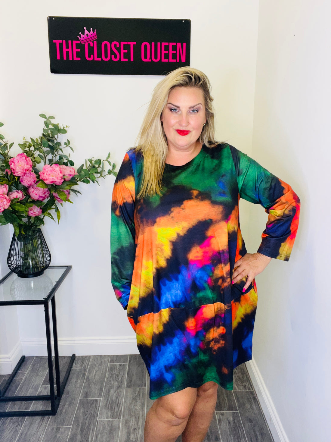 Powder Paint Dress By Bella Blue