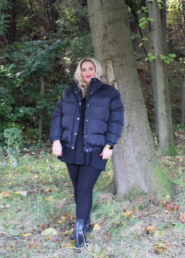 Puffer Coat Waist Length The Closet Queen
