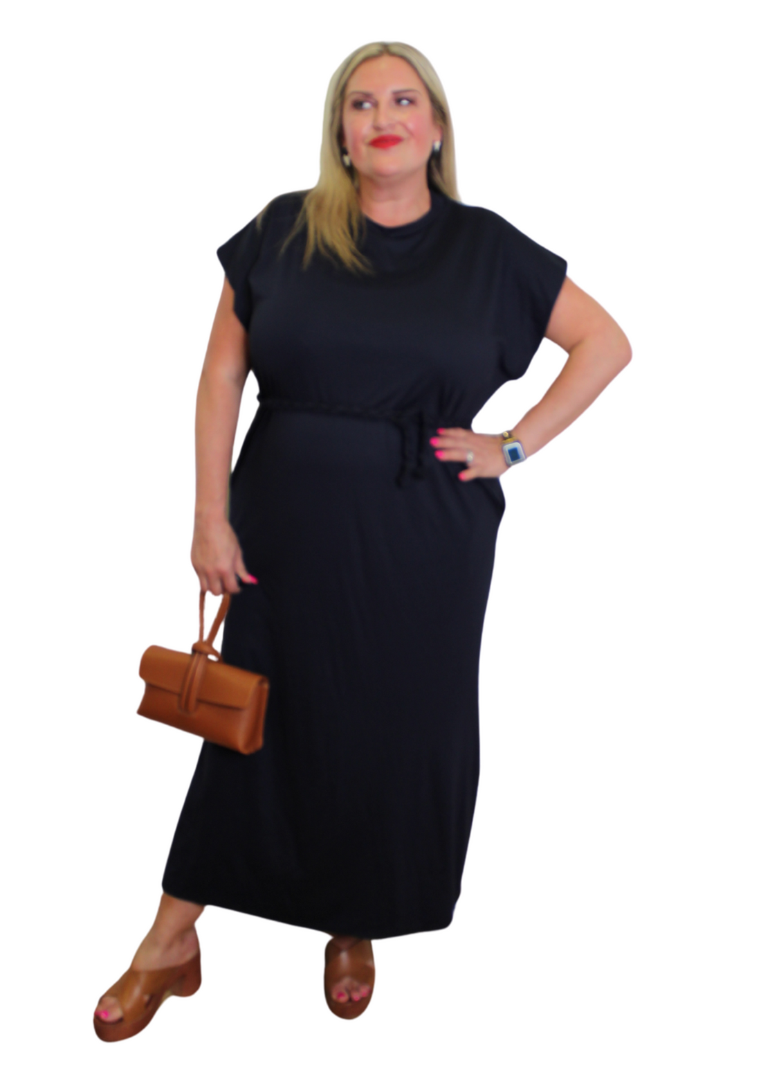 Ropey Belt Dress
