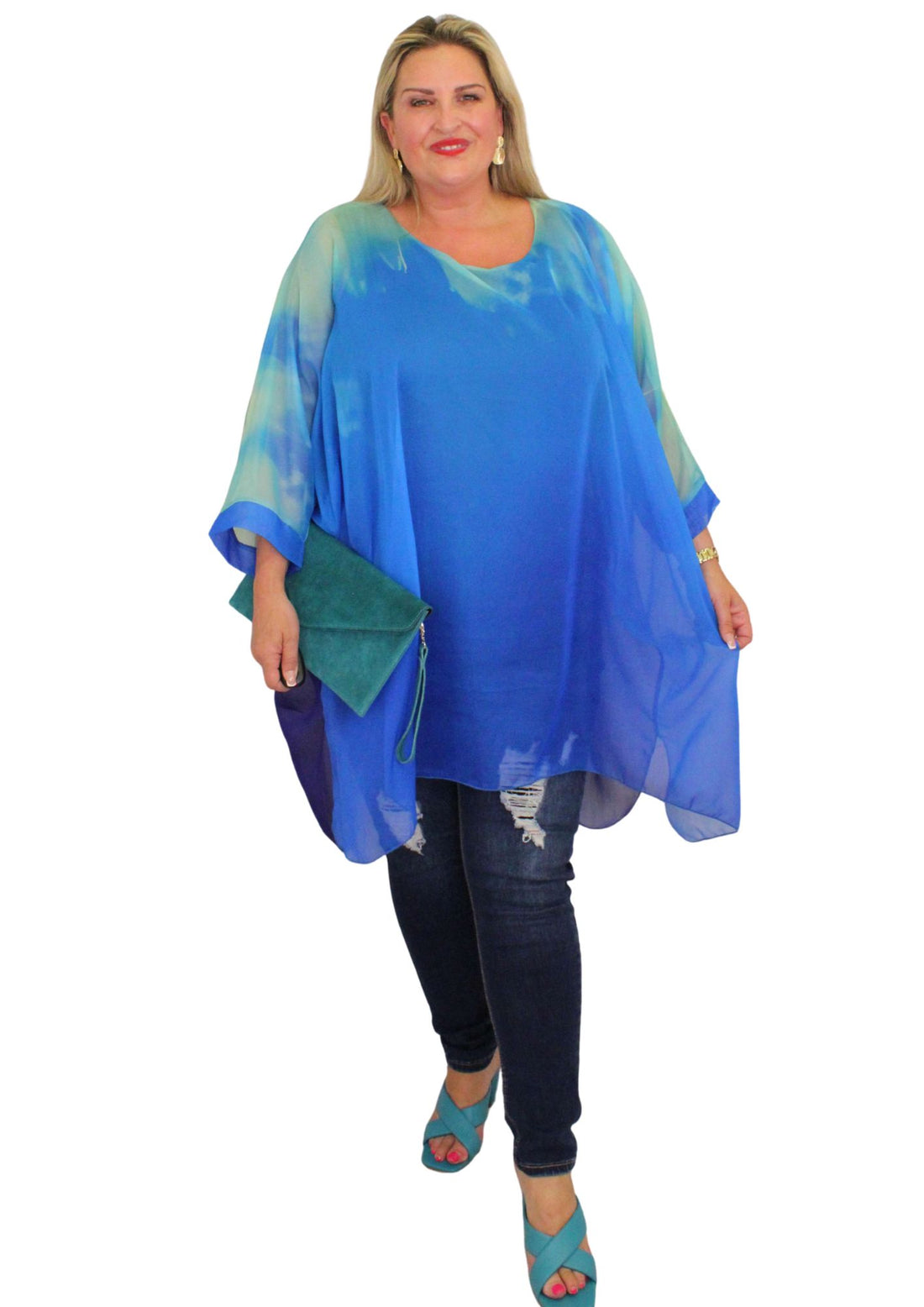Satin Overlay Top Sponge