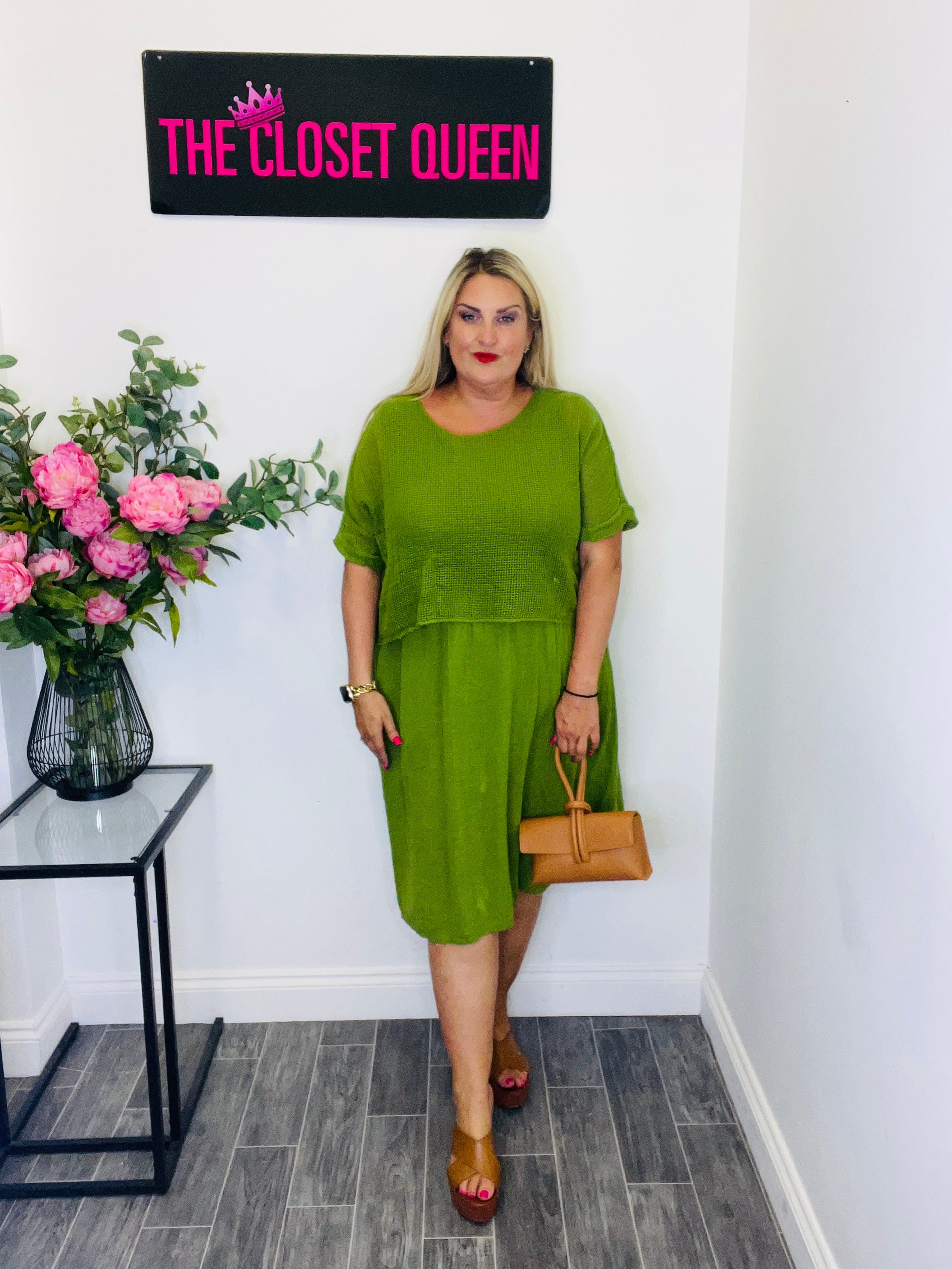 Sheen Net Top Dress The Closet Queen