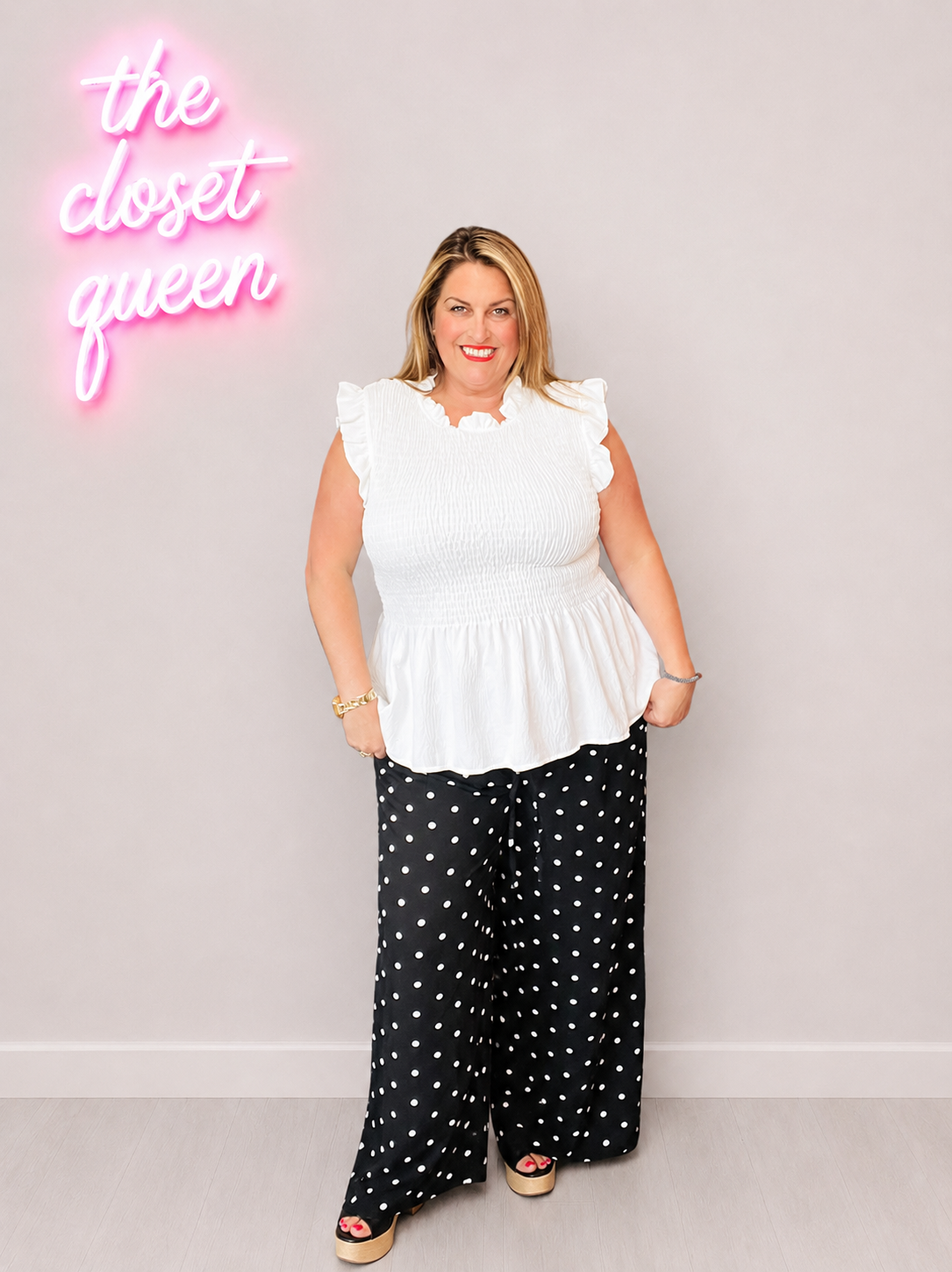 Sheered Top Peplum
