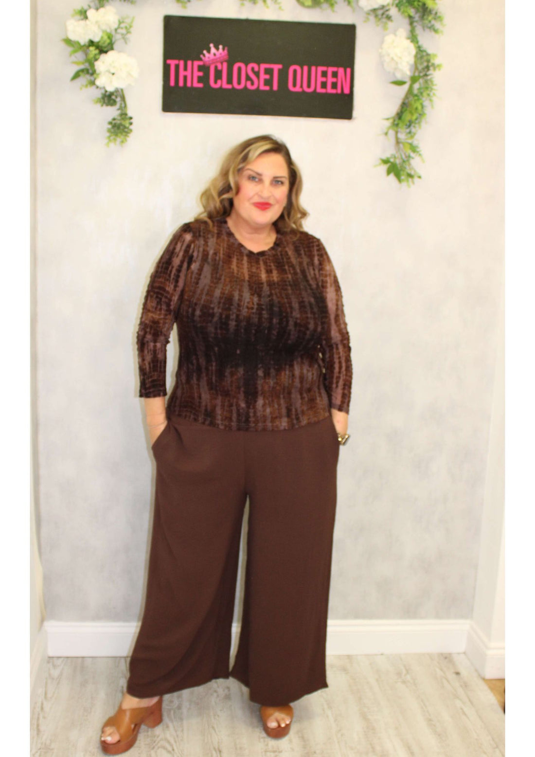 Sheer Top Velour Rep