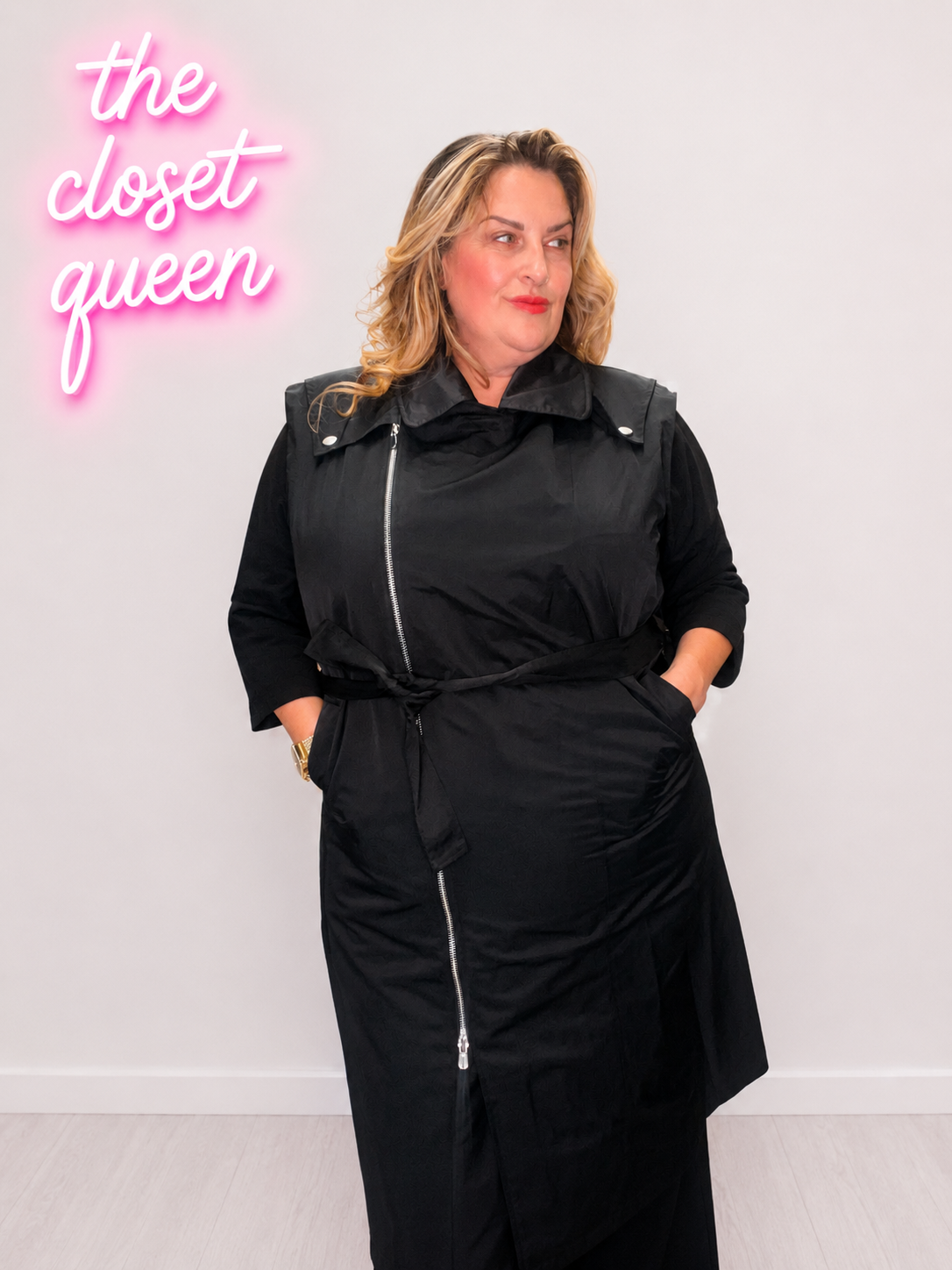 Side Zip Waistcoat By CREA-TIVE