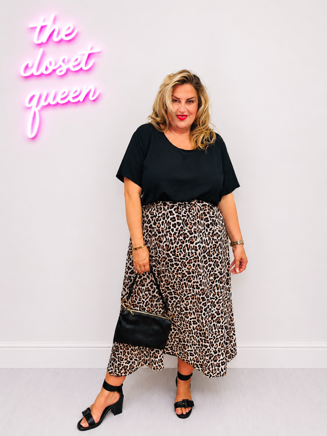 Skirt Style Dress Leopard